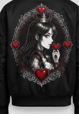 Hearts Jacket artwork detail